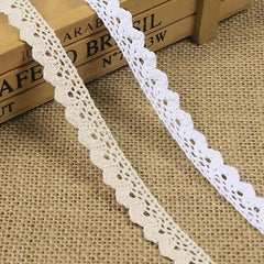 46 Yard Cotton Lace Trim DIY Costume Accessory Craft Ribbon