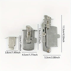 3pcs Industrial Sewing Machine Magnets Vintage Edge Blocking