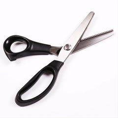 1pc Zigzag Scissors Sewing Embroidery Craft Cut Dressmaking Leather DIY Tool
