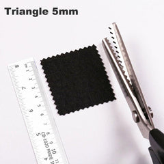 1pc Zigzag Scissors Sewing Embroidery Craft Cut Dressmaking Leather DIY Tool