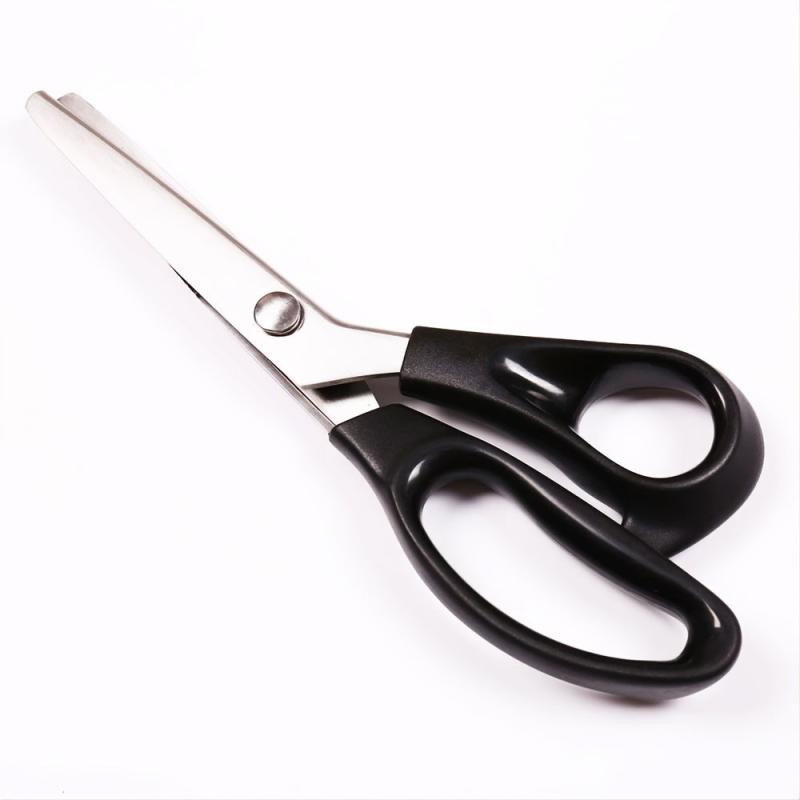 1pc Zigzag Scissors Sewing Embroidery Craft Cut Dressmaking Leather DIY Tool