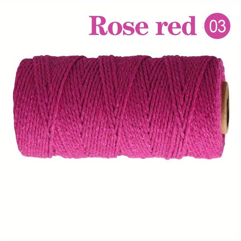 100M 109Yards 2mm Macrame Cord Rope String DIY Sewing Wedding Decor