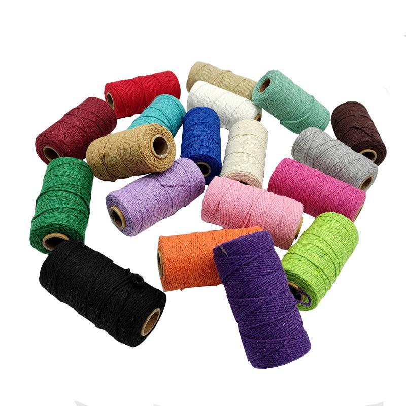 100M 109Yards 2mm Macrame Cord Rope String DIY Sewing Wedding Decor
