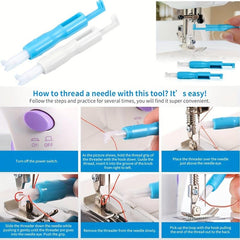 Automatic Threading Machine for Elderly Sewing Tools