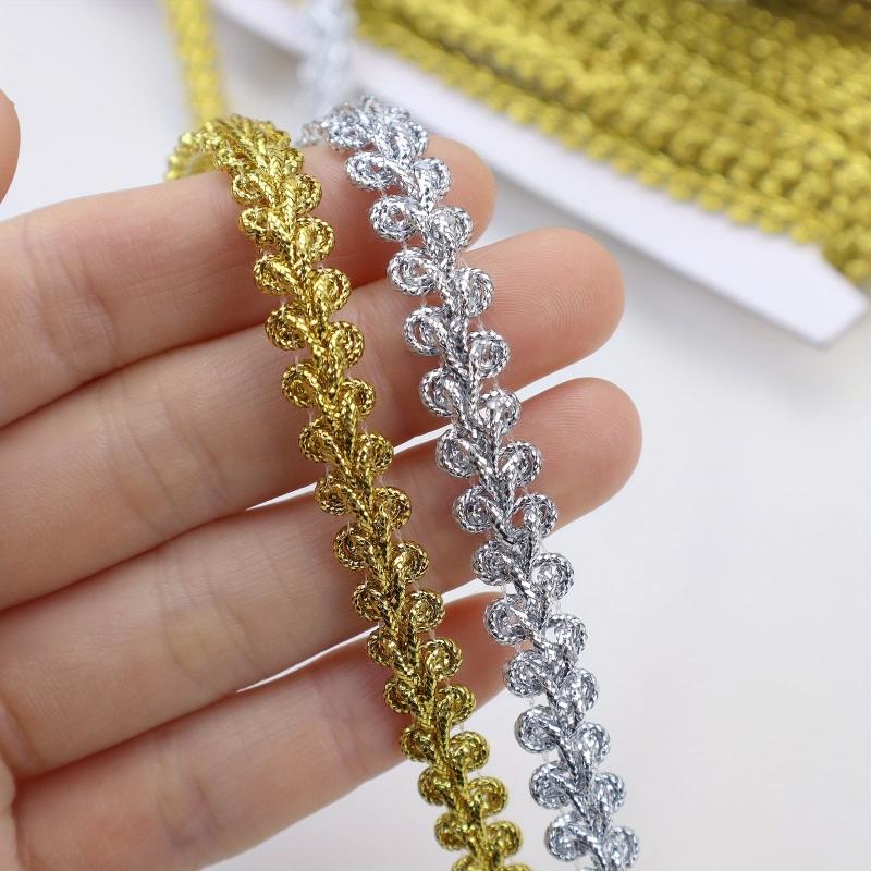 Silver Glitter Ribbon for DIY Card Gift Wrapping