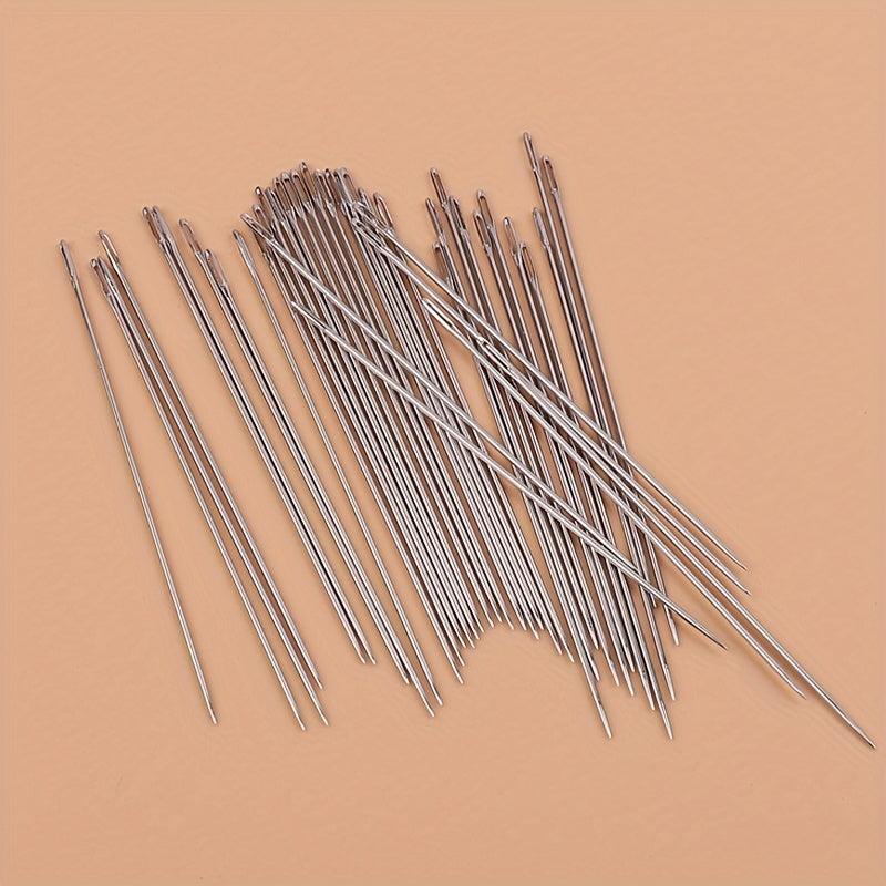 40pcs Big Hole Big Eye Needle Household Sewing Quilt Long Thick Needle