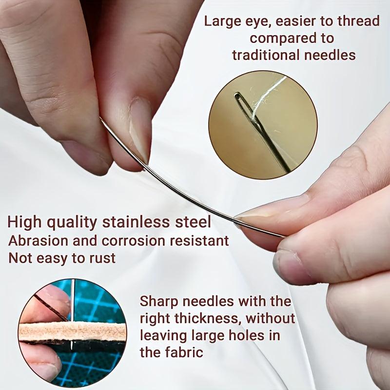 40pcs Big Hole Big Eye Needle Household Sewing Quilt Long Thick Needle