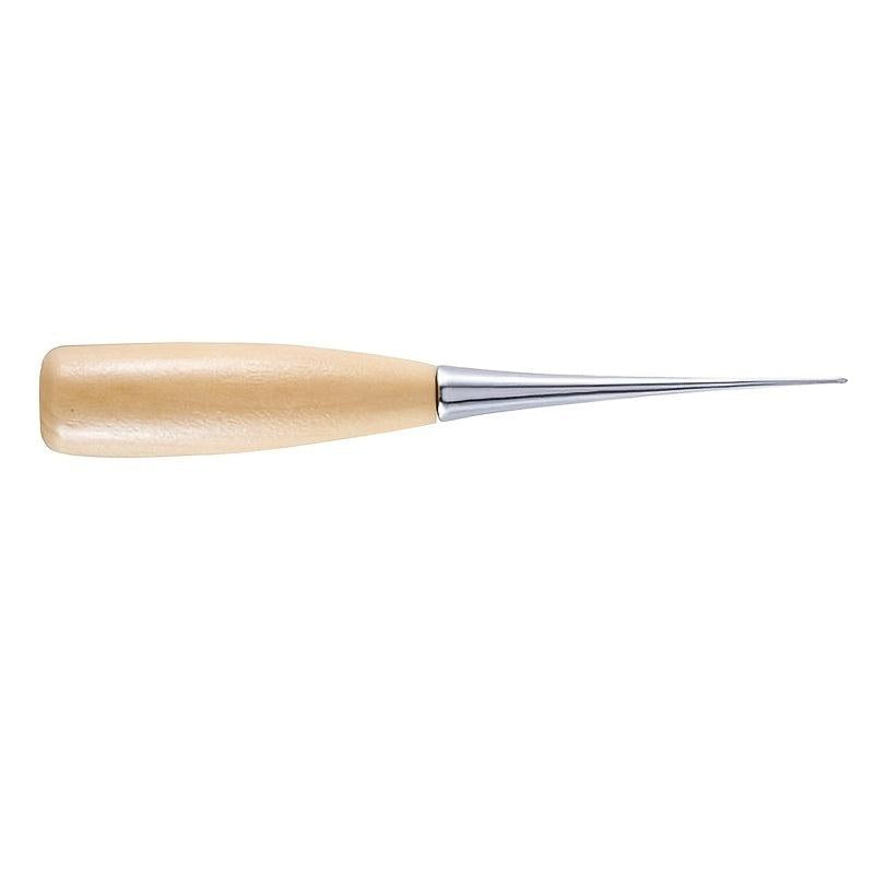 Wooden Handle Sewing Awl Pin Punching Hole Maker Stitching Awl Kit