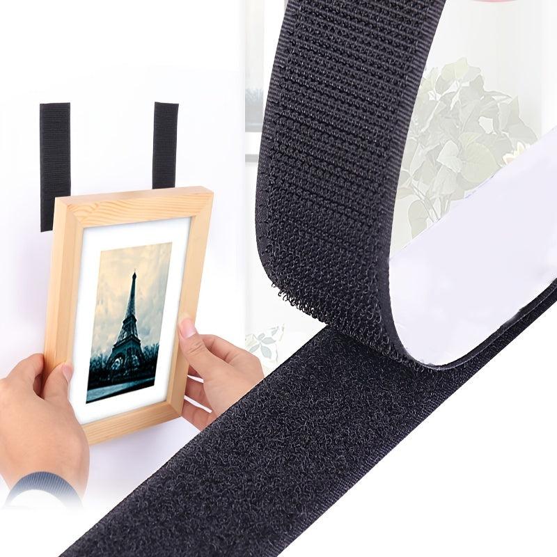 7in Self Adhesive Hook & Loop Fastener Tape Nylon Sticker DIY 30mm