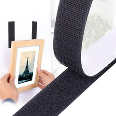 7in Self Adhesive Hook & Loop Fastener Tape Nylon Sticker DIY 30mm