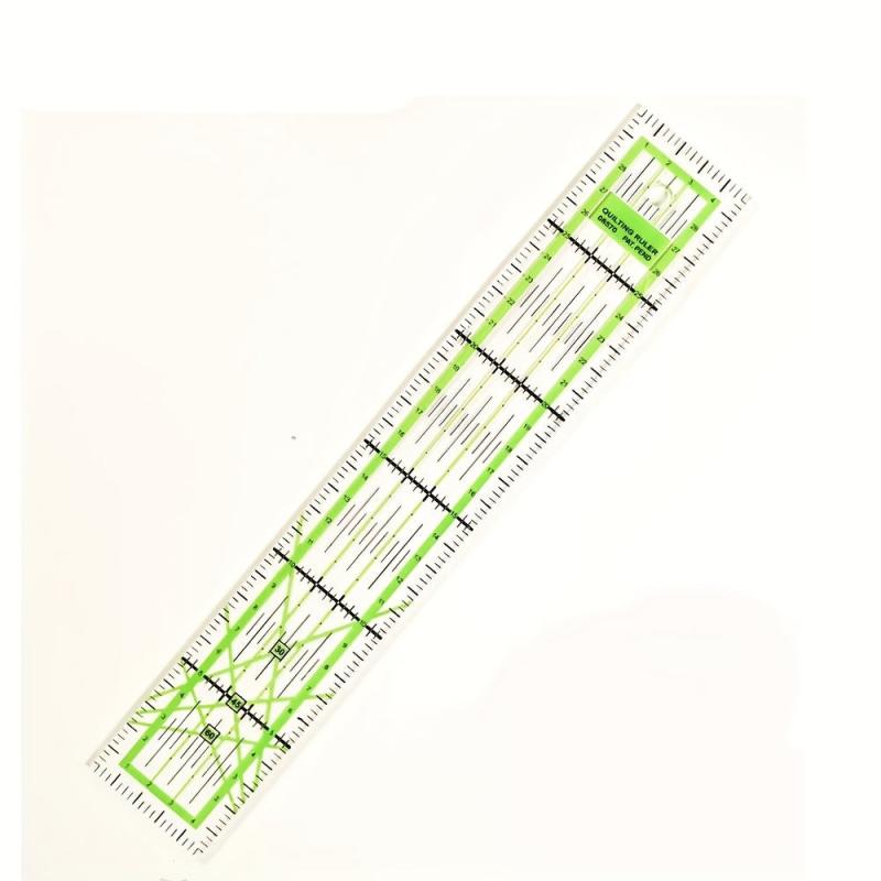Clear Sewing Ruler Patchwork Ruler With Grid Lines Tailor Yardstick