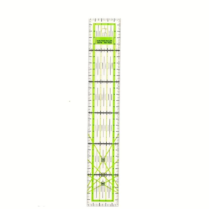 Clear Sewing Ruler Patchwork Ruler With Grid Lines Tailor Yardstick