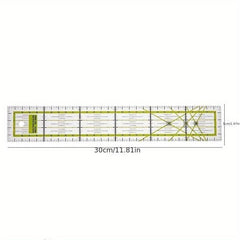 Clear Sewing Ruler Patchwork Ruler With Grid Lines Tailor Yardstick