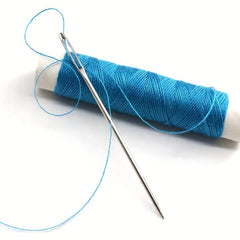 25pcs Large Eye Sewing Needles With Needle Case