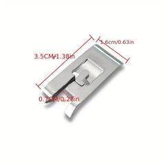 2pcs Household Sewing Machine Selvedge Presser Foot Set