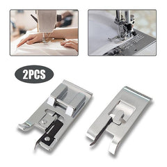 2pcs Household Sewing Machine Selvedge Presser Foot Set