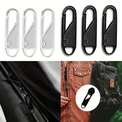 4pcs Zipper Slider Repair Tool Kit Replacement for Travel Bag DIY Sewing Craft