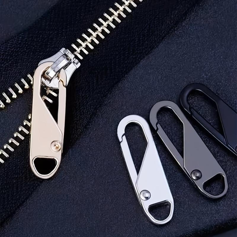 4pcs Zipper Slider Repair Tool Kit Replacement for Travel Bag DIY Sewing Craft
