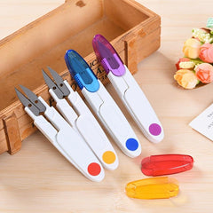 1pc U-shaped Thread Scissors Cross Stitch Stainless Steel Scissors