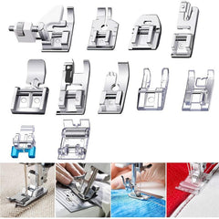 12pcs Sewing Machine Presser Foot Set Accessories Low Shank Sewing Machine