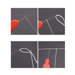 Plastic Hand Sewing Needle Threader Set DIY Threading Tool - 10 30 50pcs
