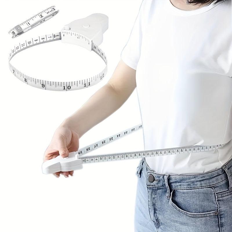 Automatic Retractable Tape Measure Double Scale Sewing Tailor Accessories
