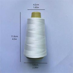 3000 Yards 402 S Polyester Thread for Sewing Embroidery Quilting