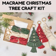 3pcs Woven Christmas Tree DIY Kit Perfect Holiday Gift