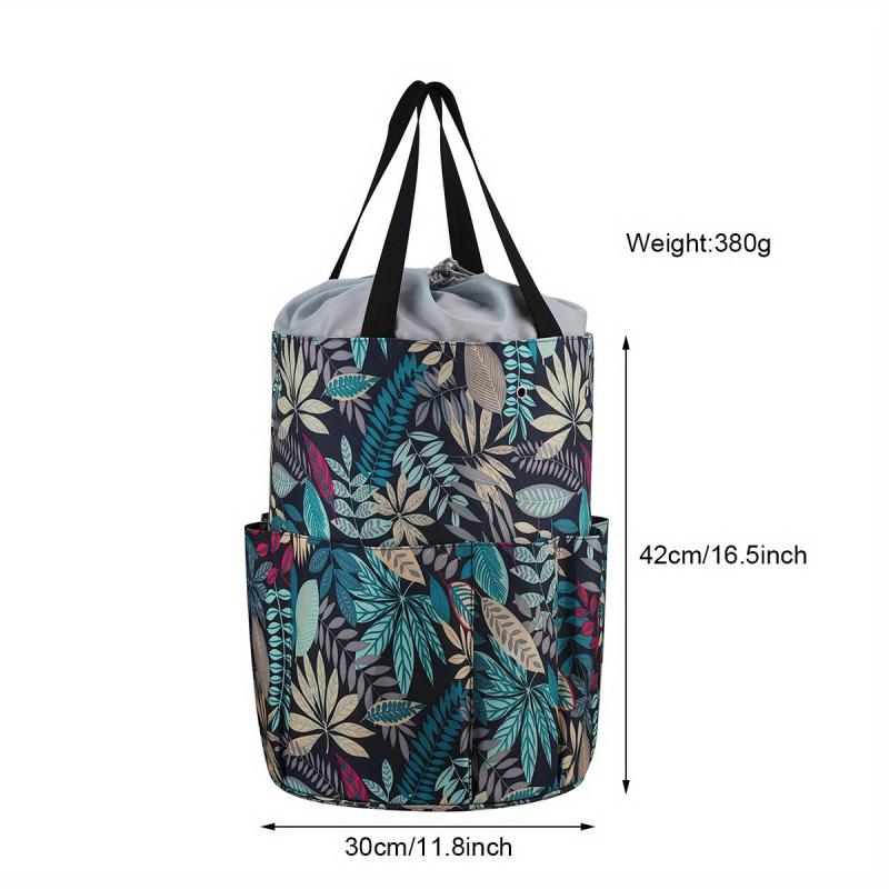 Yarn Storage Bag Knitting Organizer Tote Bag Crochet Bag Grommets