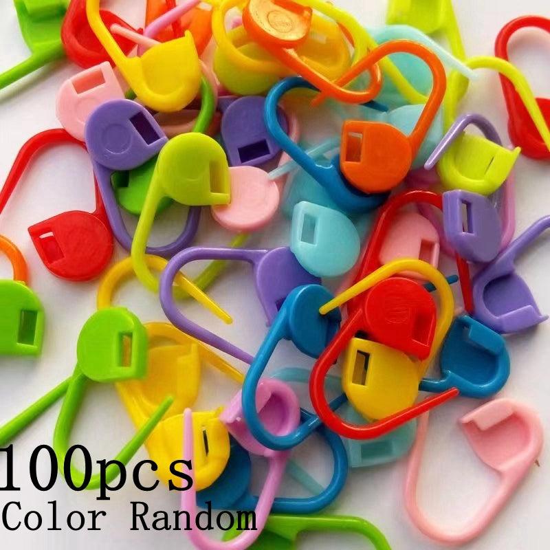 50/100 Mixed Small Pin Knitting DIY Mark Buckle Tool
