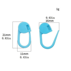 50/100 Mixed Small Pin Knitting DIY Mark Buckle Tool