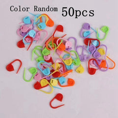 50/100 Mixed Small Pin Knitting DIY Mark Buckle Tool