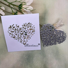 Heart Ornament Metal Cutting Dies for Scrapbooking