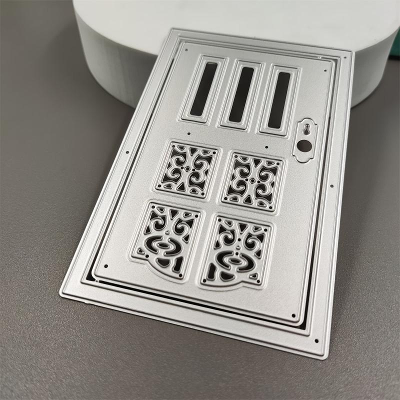 Retro Door Metal Cutting Dies for Scrapbooking Paper Craft