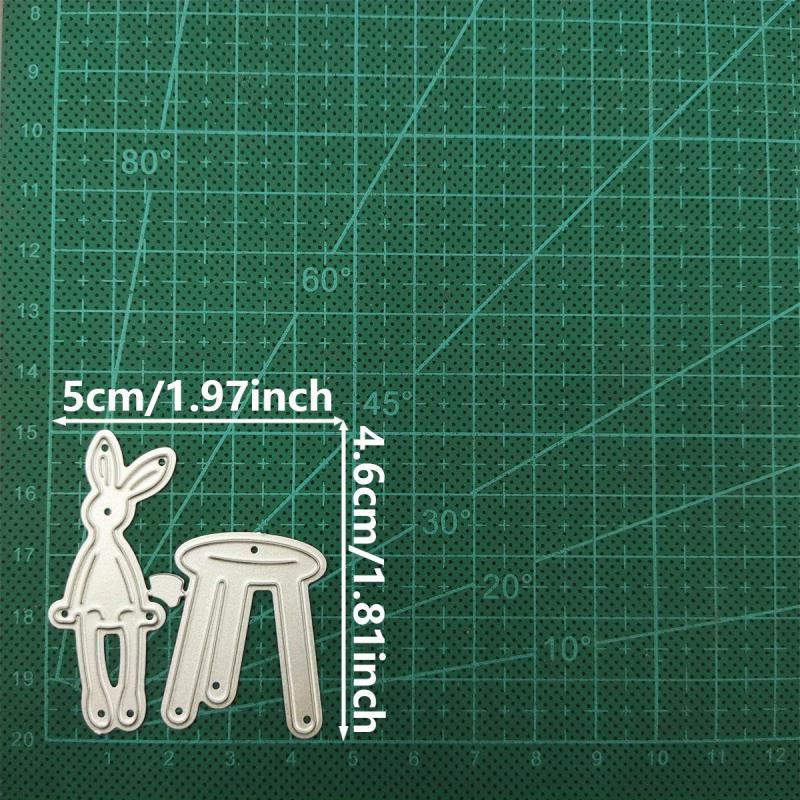 Tree Frame Bunny Metal Cutting Dies Stencil DIY Scrapbooking