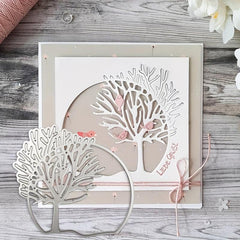 Tree Frame Bunny Metal Cutting Dies Stencil DIY Scrapbooking
