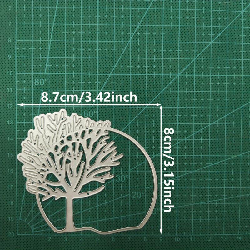 Tree Frame Bunny Metal Cutting Dies Stencil DIY Scrapbooking