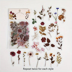 40pcs Daisy Mushroom Decorative Sticker Scrapbooking DIY Label Stationery
