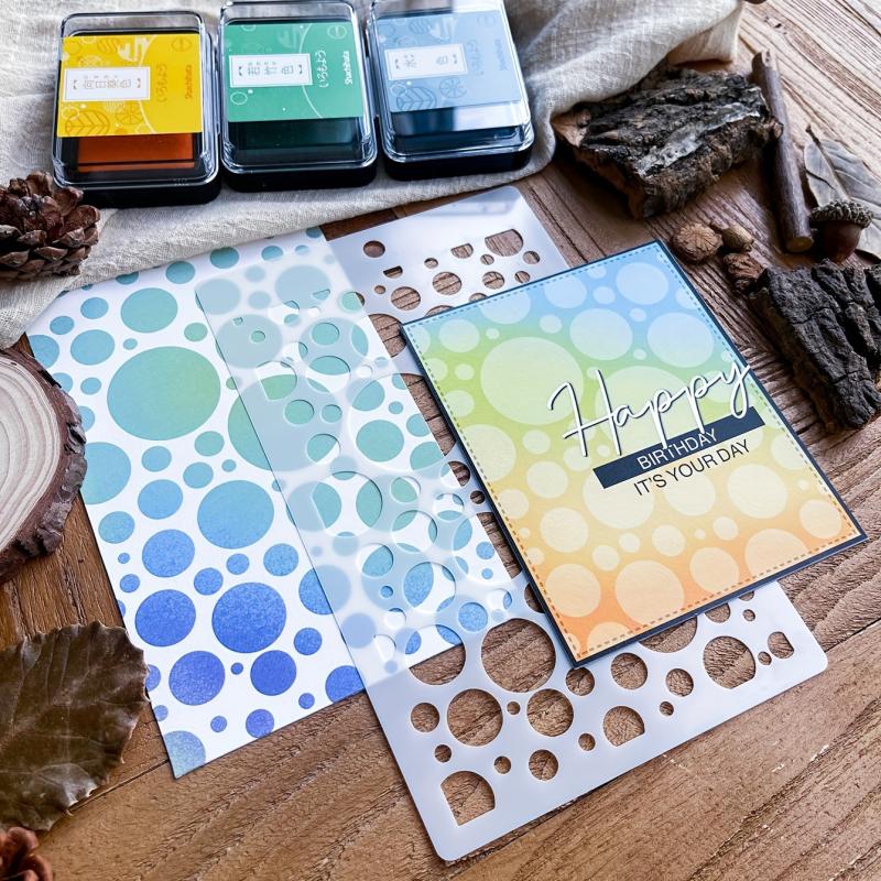 Embossing Folder Stencil Template for Card Making DIY