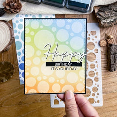 Embossing Folder Stencil Template for Card Making DIY