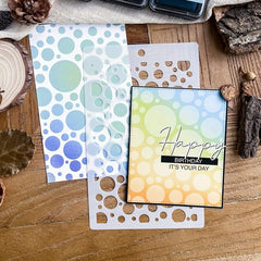 Embossing Folder Stencil Template for Card Making DIY