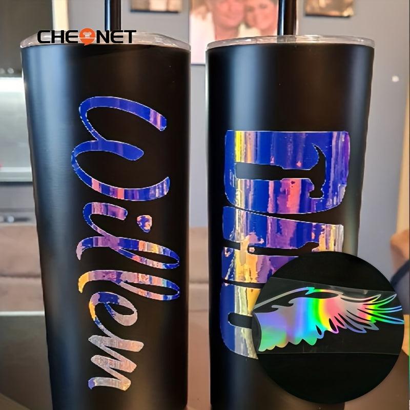 30x102cm Self Adhesive Vinyl Holographic Car Sticker Film DIY Decoration