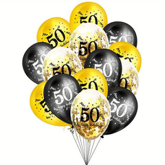 15pcs 30-48cm Number Birthday Balloon Decoration