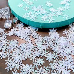 300pcs Snowflake Throwing Confetti Christmas Wedding Party Table Decorations
