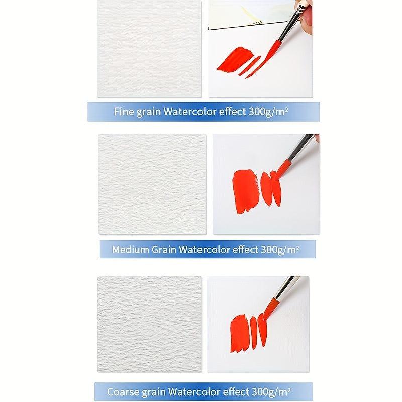 Cotton Watercolor Paper 20 Sheets Hand Painted Book For Artist Student