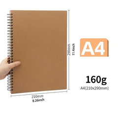 4K Sketch Book Loose Leaf 30 Sheets Thickened Student Sketch Paper