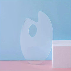 Clear Acrylic Paint Palette Circular Artist Pallet