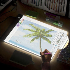A4 A3 LED Light Board For Diamond Painting Kits