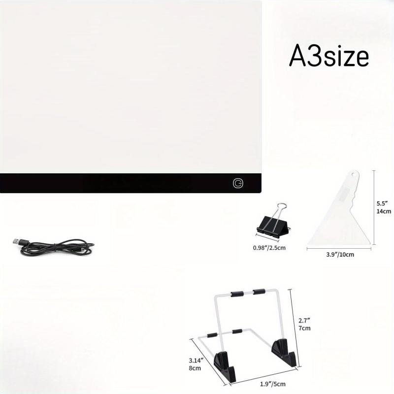 A4 A3 LED Light Board For Diamond Painting Kits