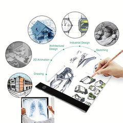 A4 A3 LED Light Board For Diamond Painting Kits